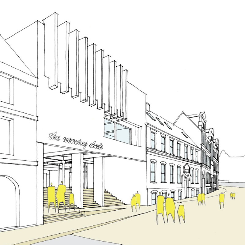 indicative design weaving sheds
